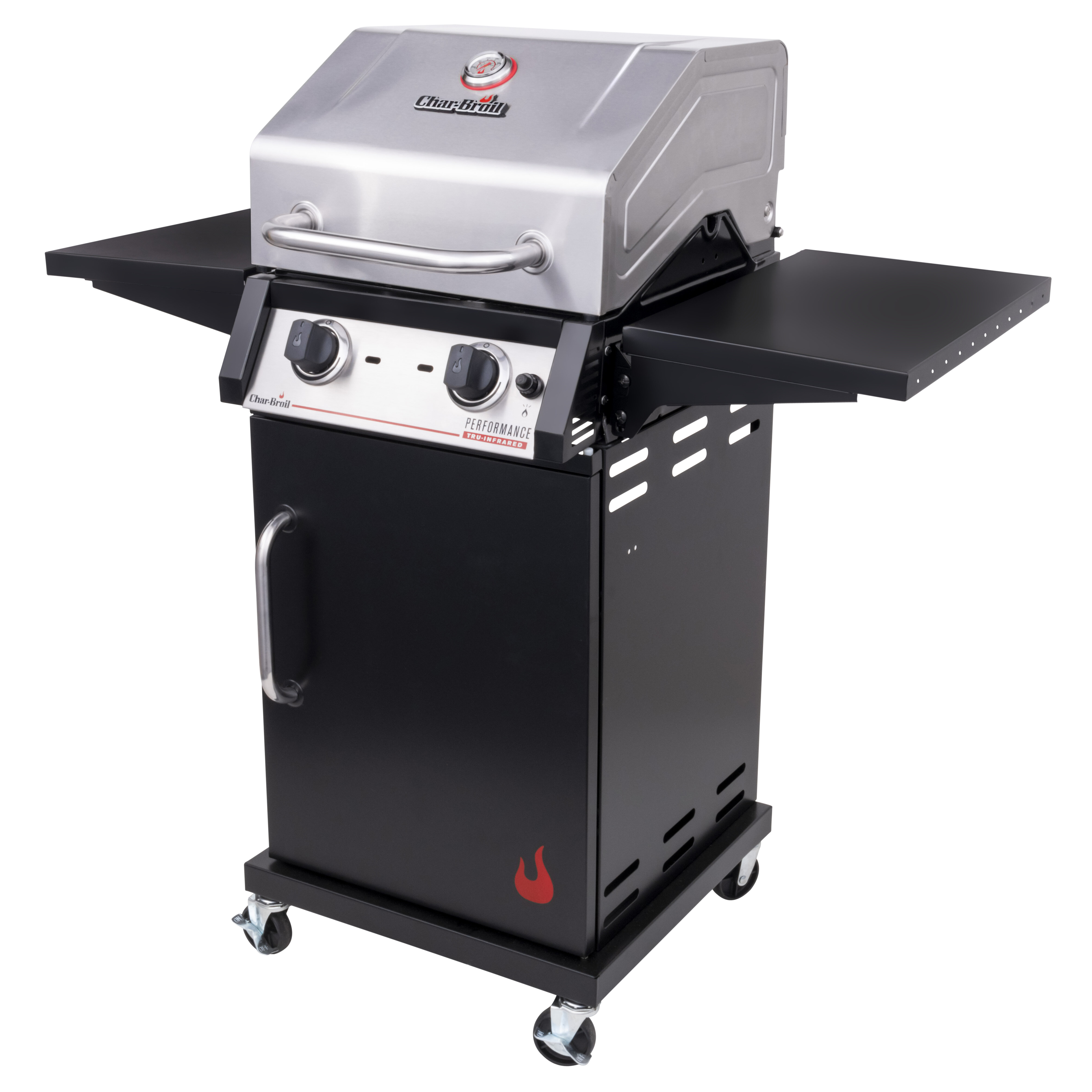 Char-Broil Performance Stainless Steel TRU-Infrared 2-Burner Gas Grill Silver for sale online 