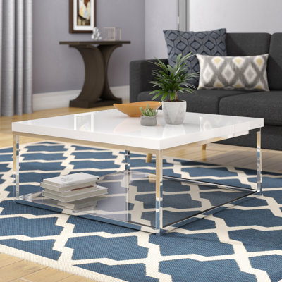 Kamyrn Floor Shelf Coffee Table with Storage