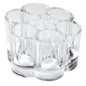 Flower Style Clear Acrylic Cosmetic Organizer