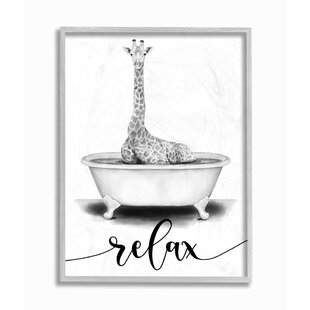 Giraffe Bathroom Decor Wayfair