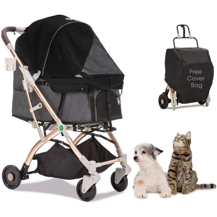 dog and cat stroller