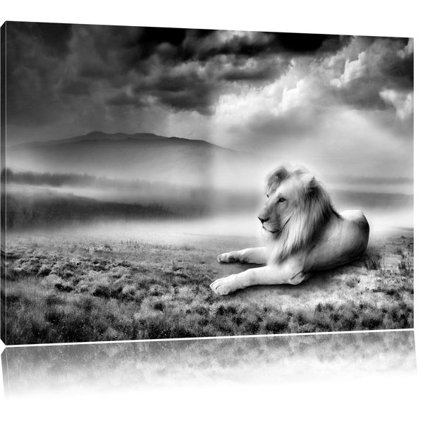 Black/&White Landscape HUGE A1 size 59.4x84cm QUALITY Decor Canvas Print Unframed