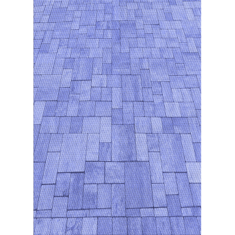 East Urban Home Geometric Wool Blue Area Rug Wayfair