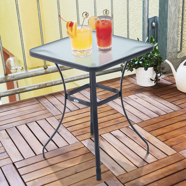 Garten Living Bistrotisch Emerson Aus Metall Wayfair De