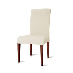 Elegant Knitting Box Cushion Dining Chair Slipcover Elegant Knitting Box Cushion Dining Chair Slipcover