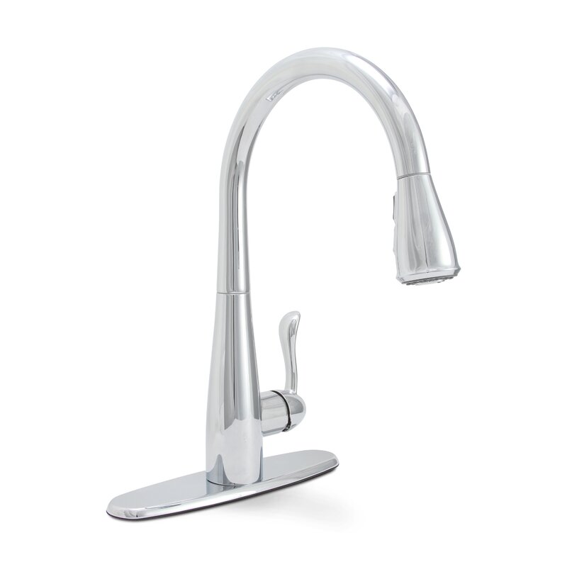 Premier Faucet Sanibel Pull Down Single Handle Kitchen Faucet With