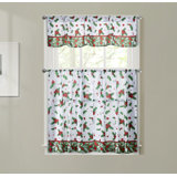 Christmas Valances Kitchen Curtains You Ll Love In 2020 Wayfair