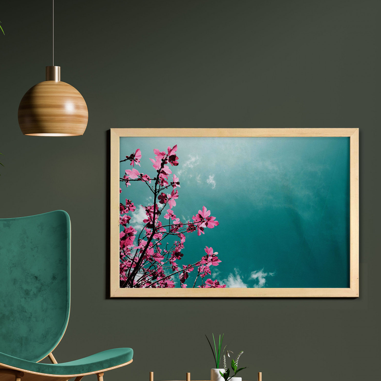 East Urban Home Printed Fabric Poster Picture Frame Print Wayfair