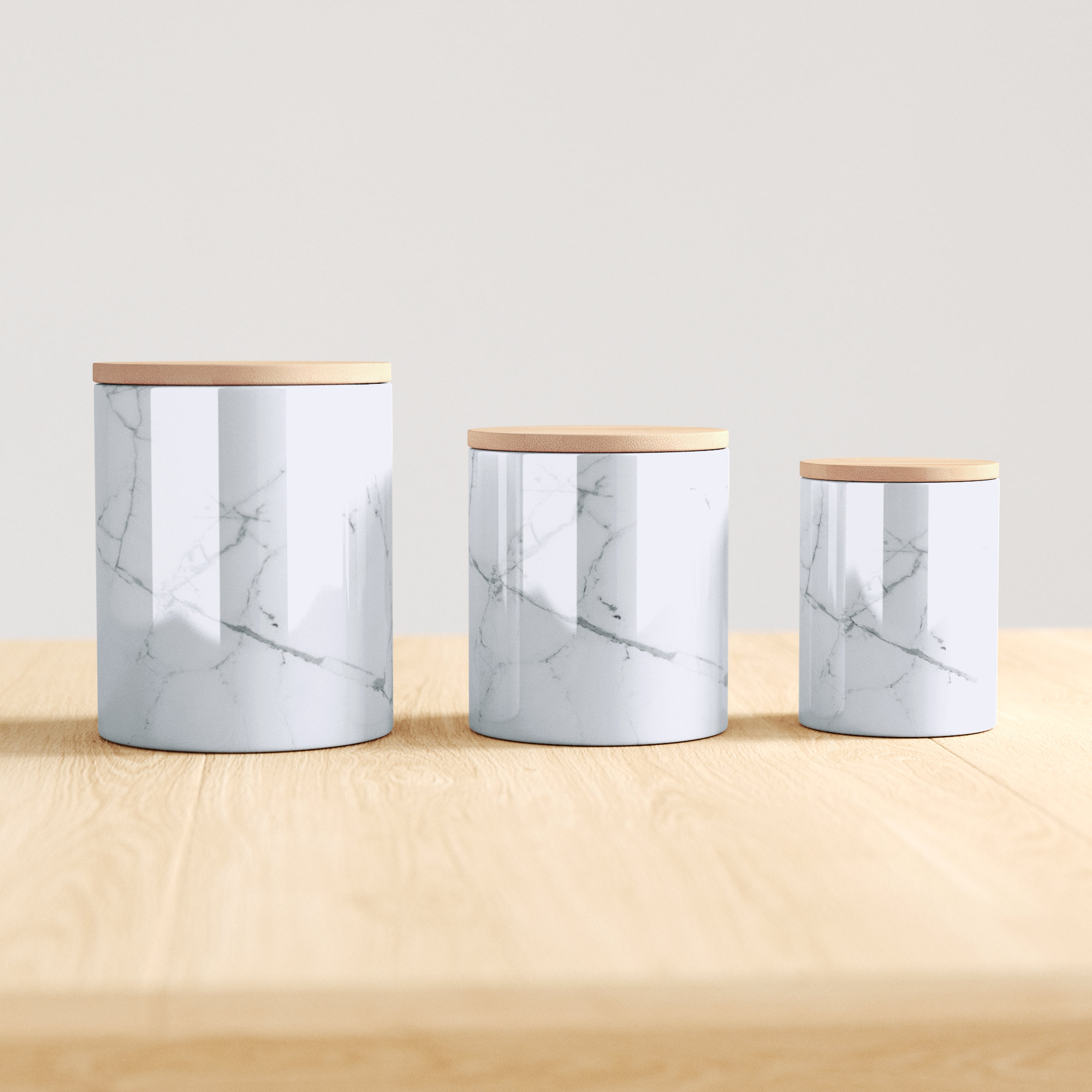 sugar canisters set 3