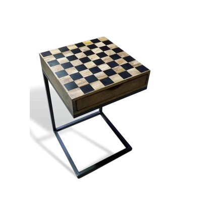 Frouk C End Table with Storage INCOMPLETE 