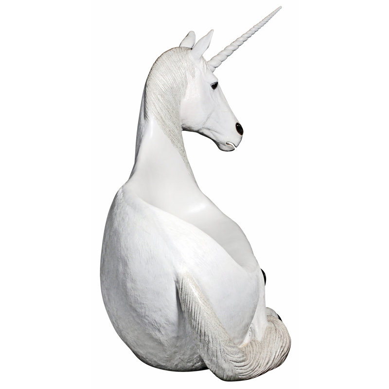 Design Toscano Mystical Horned Unicorn Sculptural Bench Wayfair