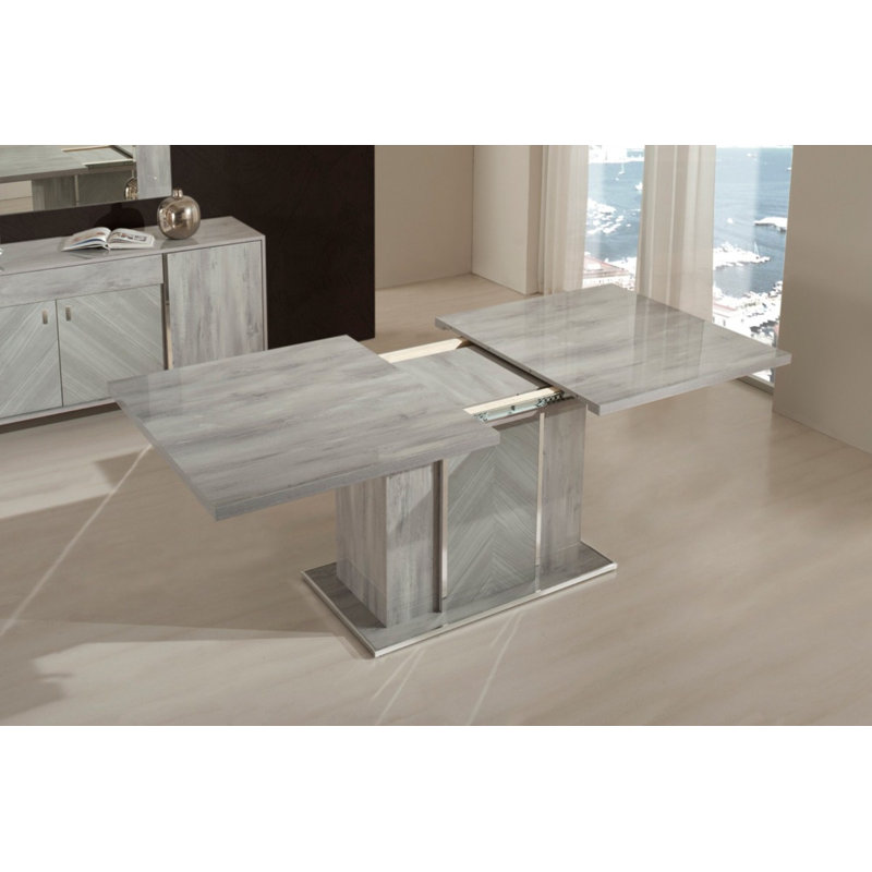 Brayden Studio Laard Modern Extendable Drop Leaf Dining Table Brayden Studio Laard Modern