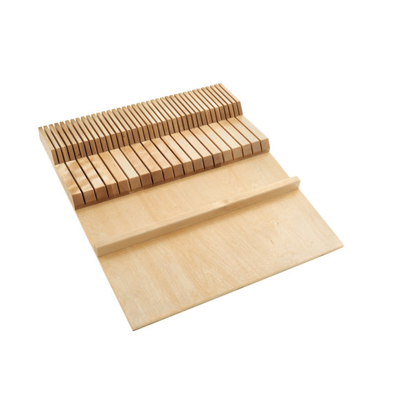 Rev A Shelf Knife Block Drawer Insert Reviews Wayfair
