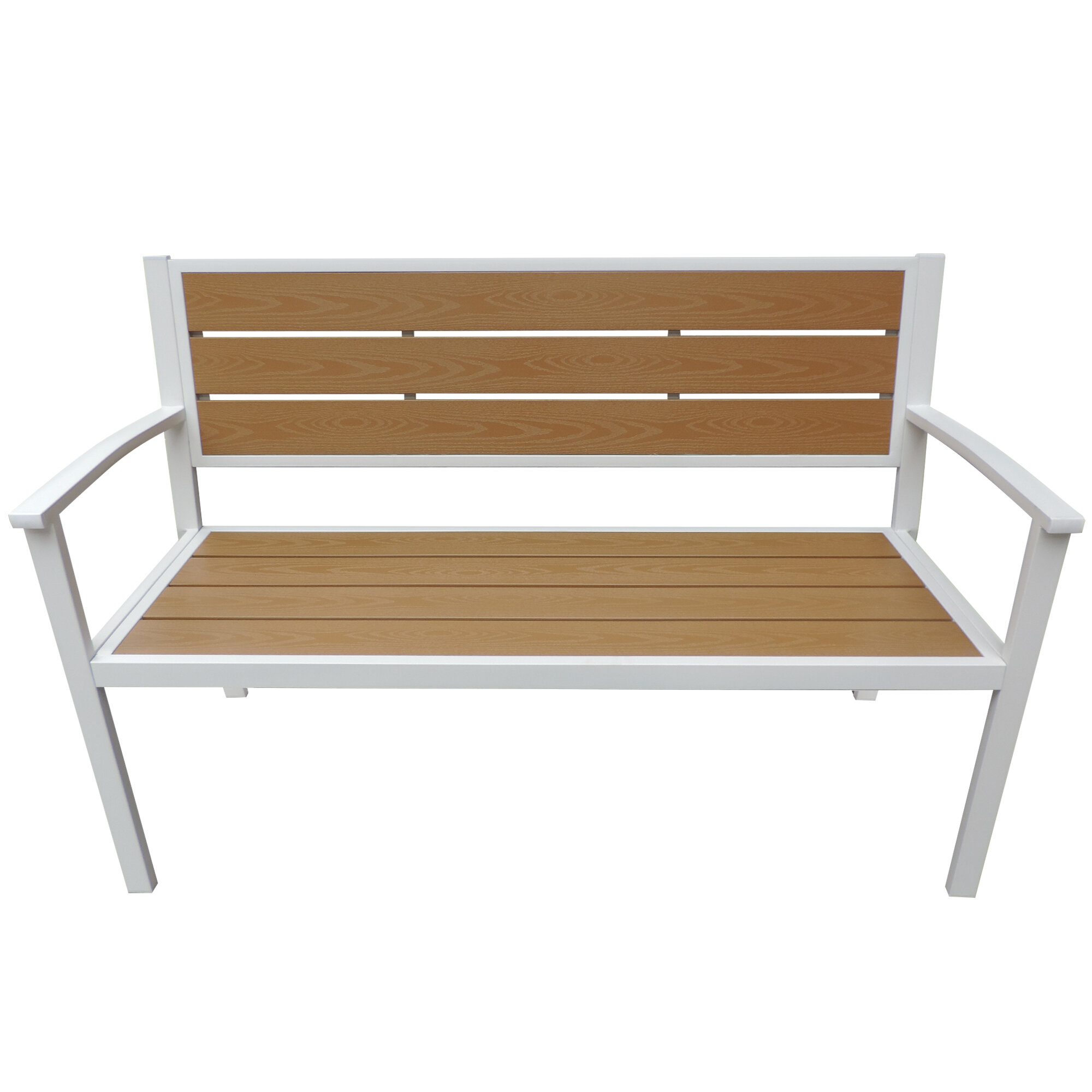 Rosecliff Heights Elisa Aluminum And Plastic Park Bench Wayfair