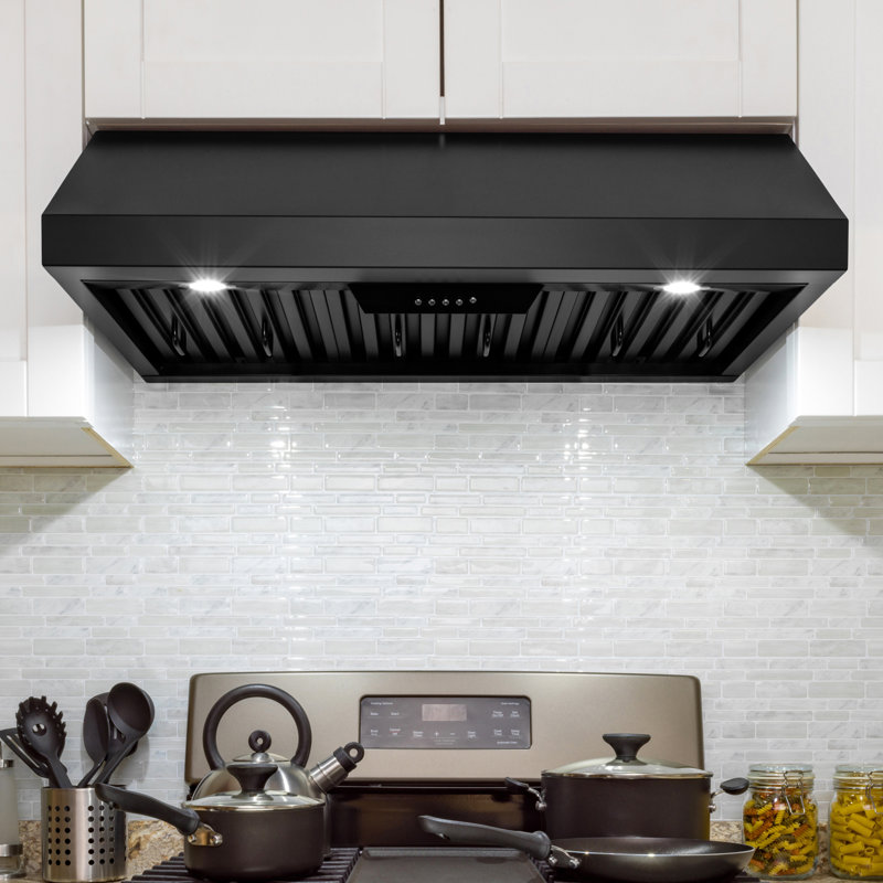 Akdy 30 500 Cfm Ducted Under Cabinet Range Hood Wayfair
