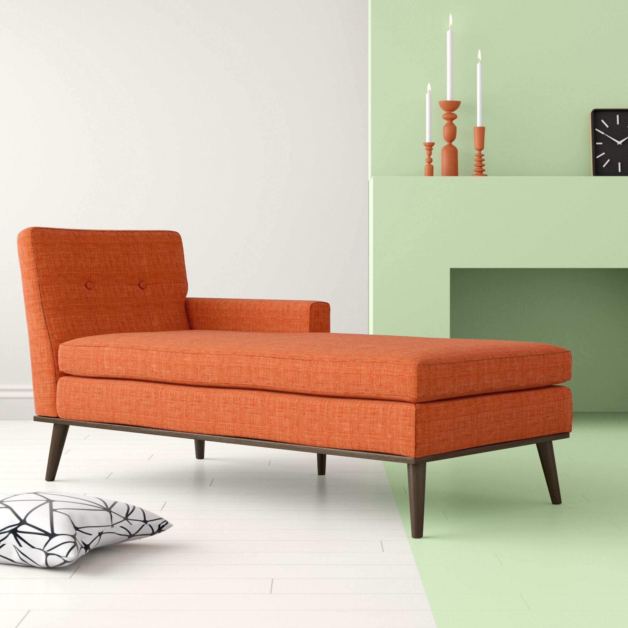 Endicott Upholstered Chaise Lounge