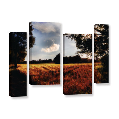 Farmville 4 Piece Photographic Print on Wrapped Canvas Set August Grove