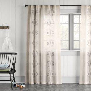 Farmhouse Rustic Curtains Drapes Birch Lane