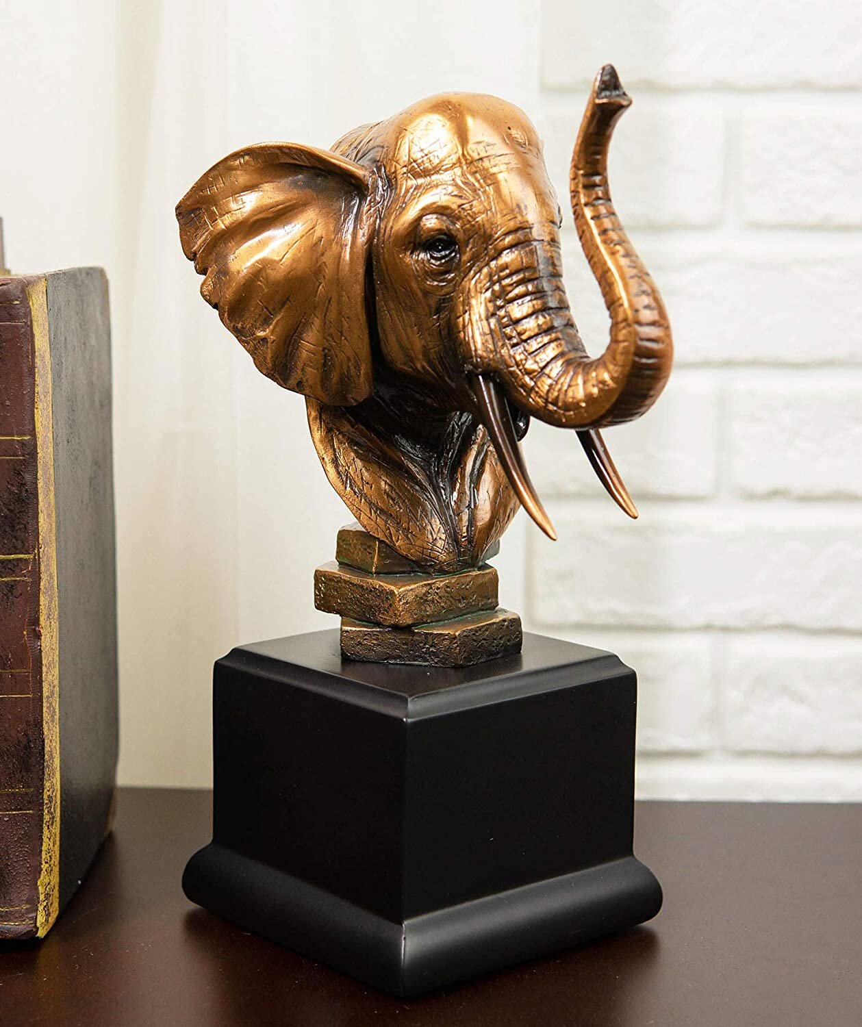 Tuskers Elephant, Elephant Figurine, animal Figurine, resin elephant ...