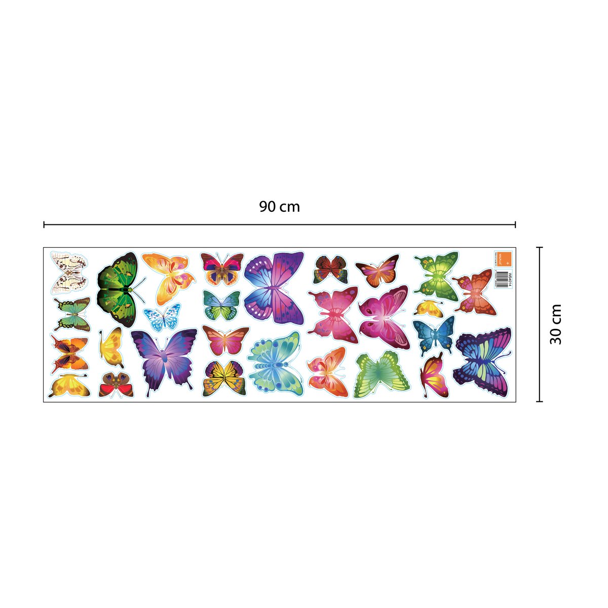 Ebern Designs Butterflies 28 Wall Decal & Reviews | Wayfair
