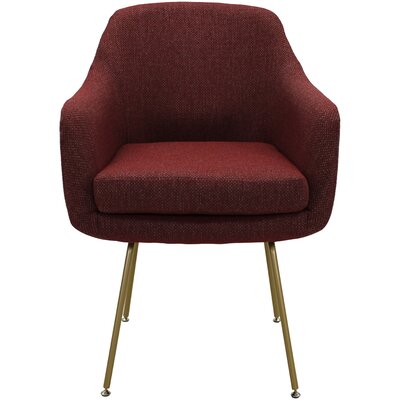 Lucinda Upholstered Dining Chair Mercer41 Upholstery Color Raja Red