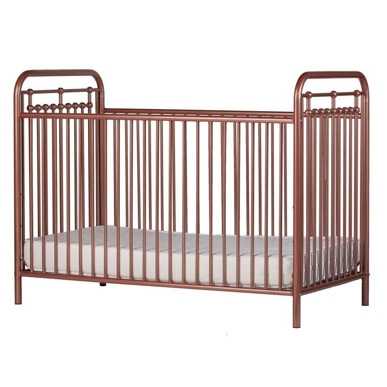 rose gold metal cot