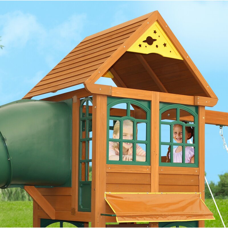 cloverdale wooden playset