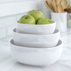 large decorative serving bowl for fruit salad or display Large Ceramic Bowl with Koi design