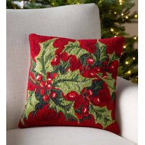 berry colored pillows