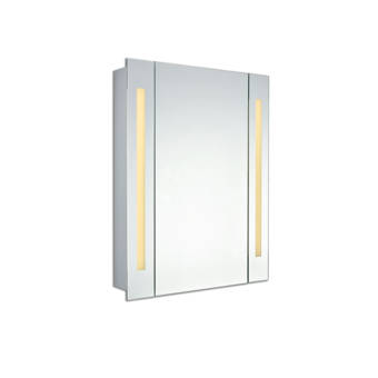 Cedar Grove Surface Mount Framed Medicine Cabinet With Led Lighting Reviews Allmodern