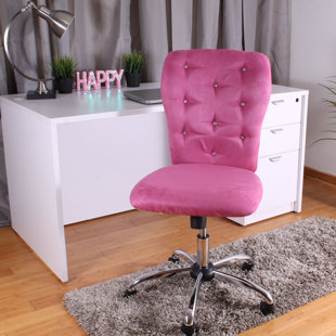 Blush Pink Desk Chair Wayfair Save