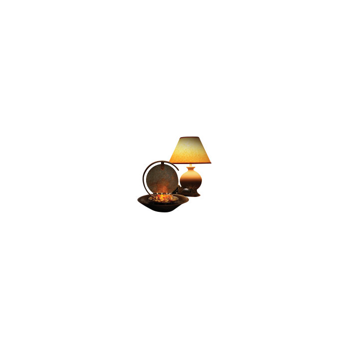 Moonshadow Copper Table Top Fountain With Light Moonshadow Copper Table Top Fountain With Light