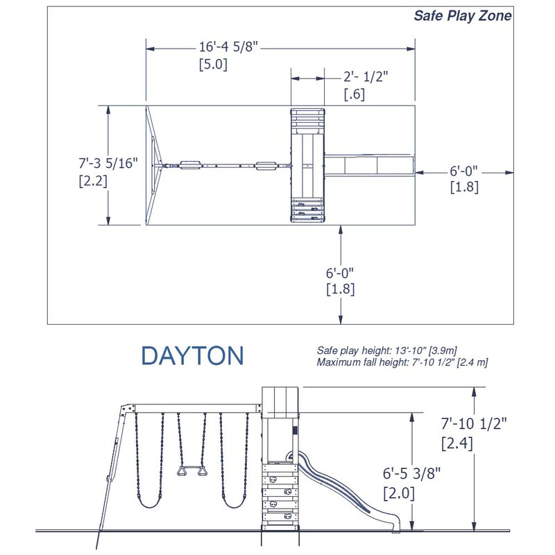 backyard discovery dayton all cedar wood playset swing set