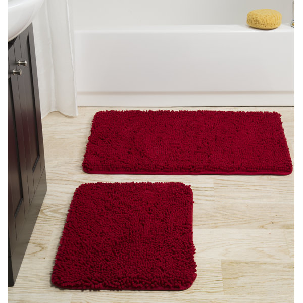 Red Memory Foam Rugs Wayfair