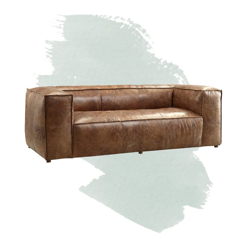 Trent Austin Design Warrick Springs Genuine Leather Chesterfield 98 Square Arm Sofa Reviews Wayfair Recreating the comfort, if not best suited for living rooms squeezed into tight spaces, the collegiate approach to this design emphasizes eclectic furniture and design choices that. warrick springs genuine leather chesterfield 98 square arm sofa