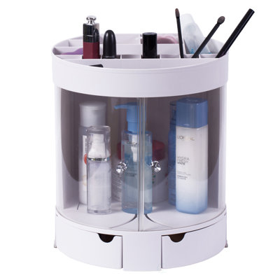 Plastic Makeup Organizer Basicwise