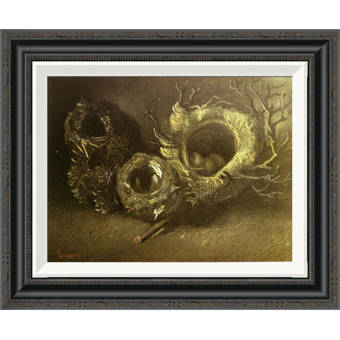 Vault W Artwork Still Life With Three Birds Nests By Vincent Van
