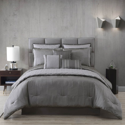 gilmore gray comforter set