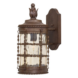 Go to store & view more images 1-Light Outdoor Wall Lantern by Minka Lavery