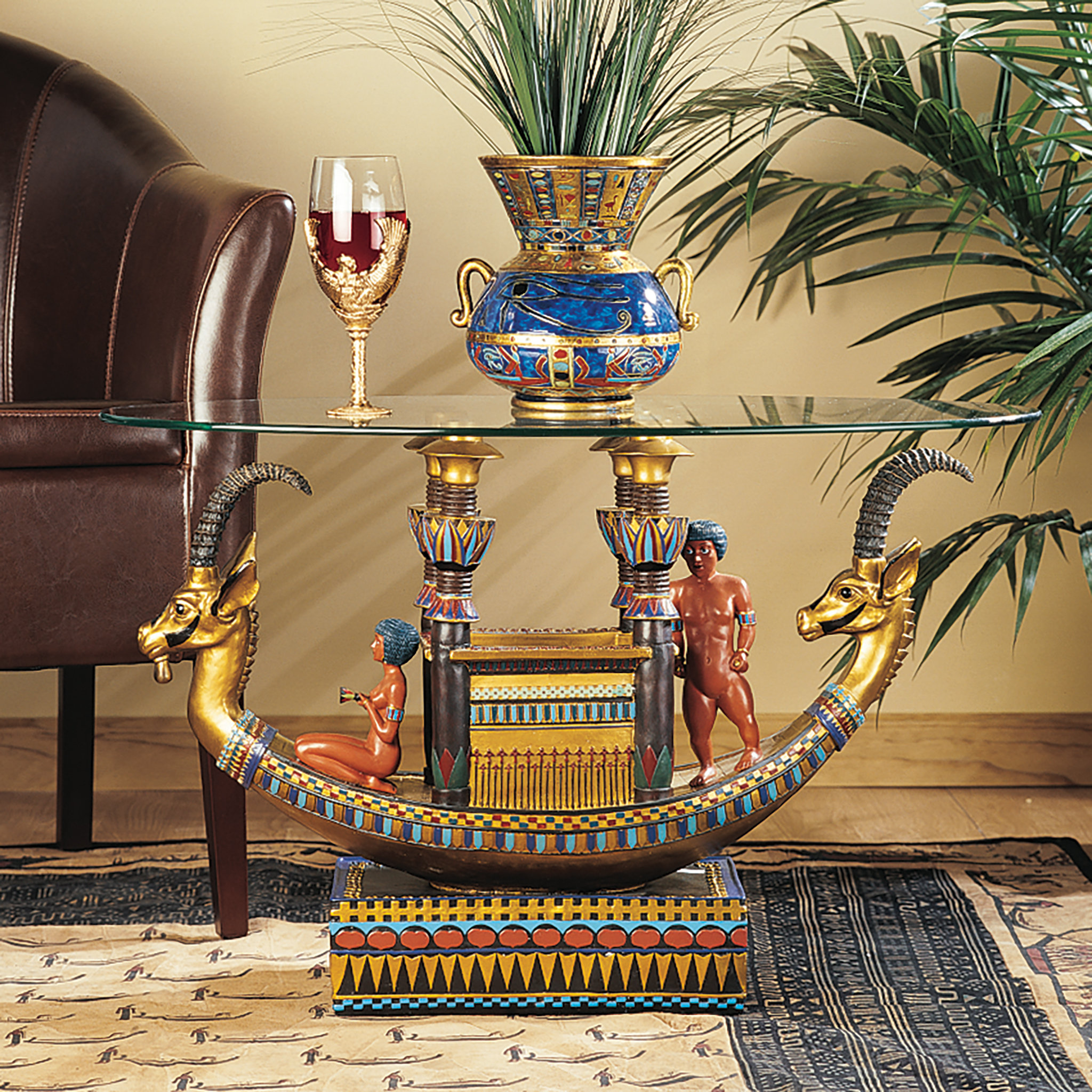 Fleur De Lis Living Kristopher Figurine Coffee Table & Reviews Wayfair