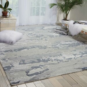 Limerick Modern Hand-knotted Beige Area Rug