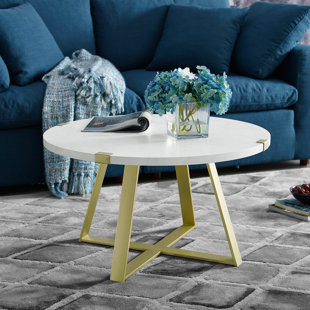 Rose Gold Coffee Table Wayfair Quickview Black Gold