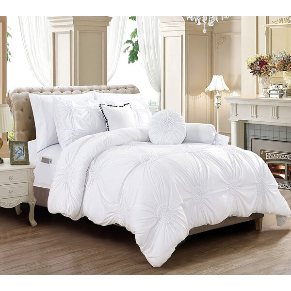 10 Piece All Size Comforter Set Sheets Bed Pillows Shams Bedroom W/ Bag NEW 