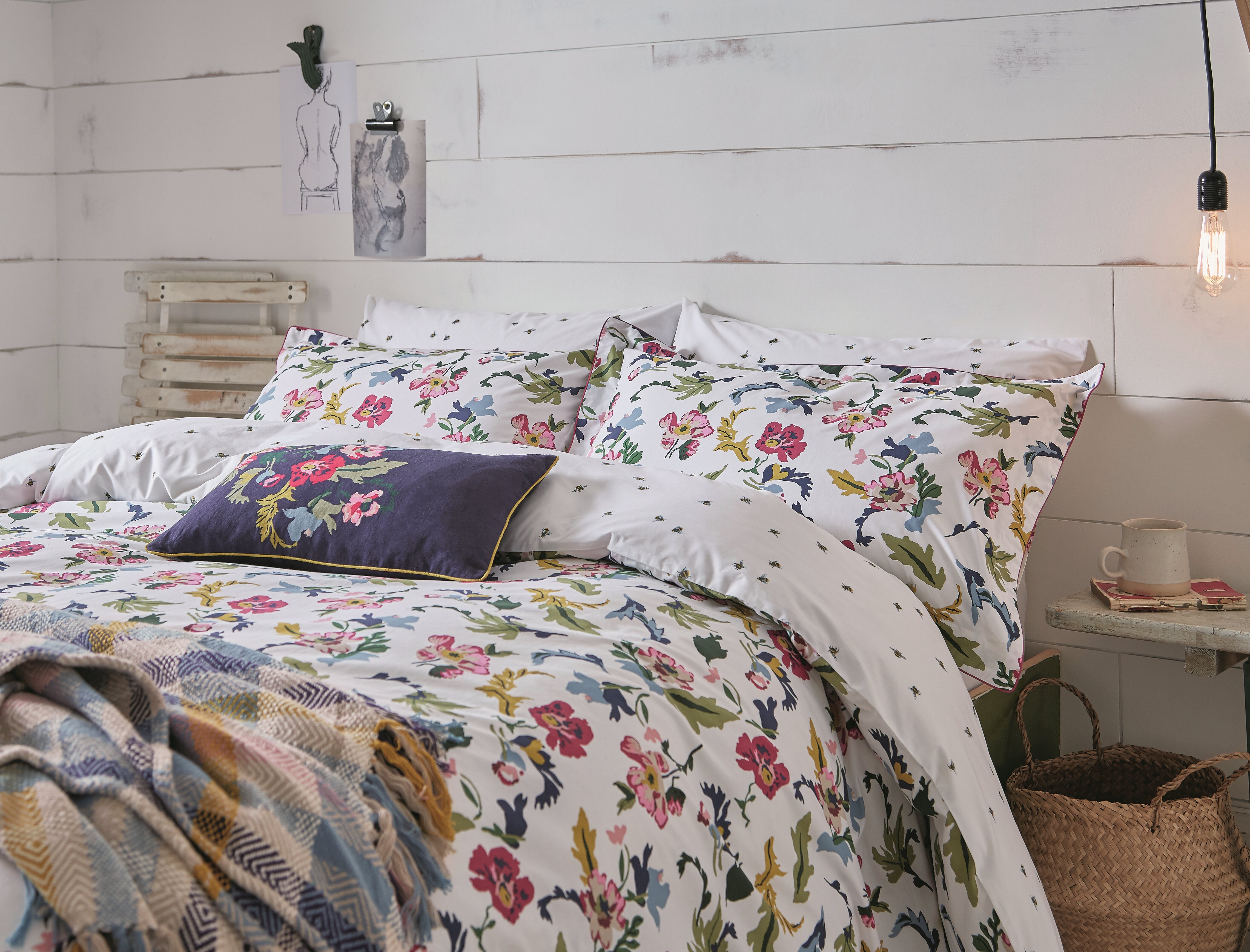 cambridge floral duvet cover