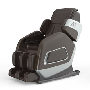 Leather Full Body Heated Massage Chair by Symple Stuff Purchase