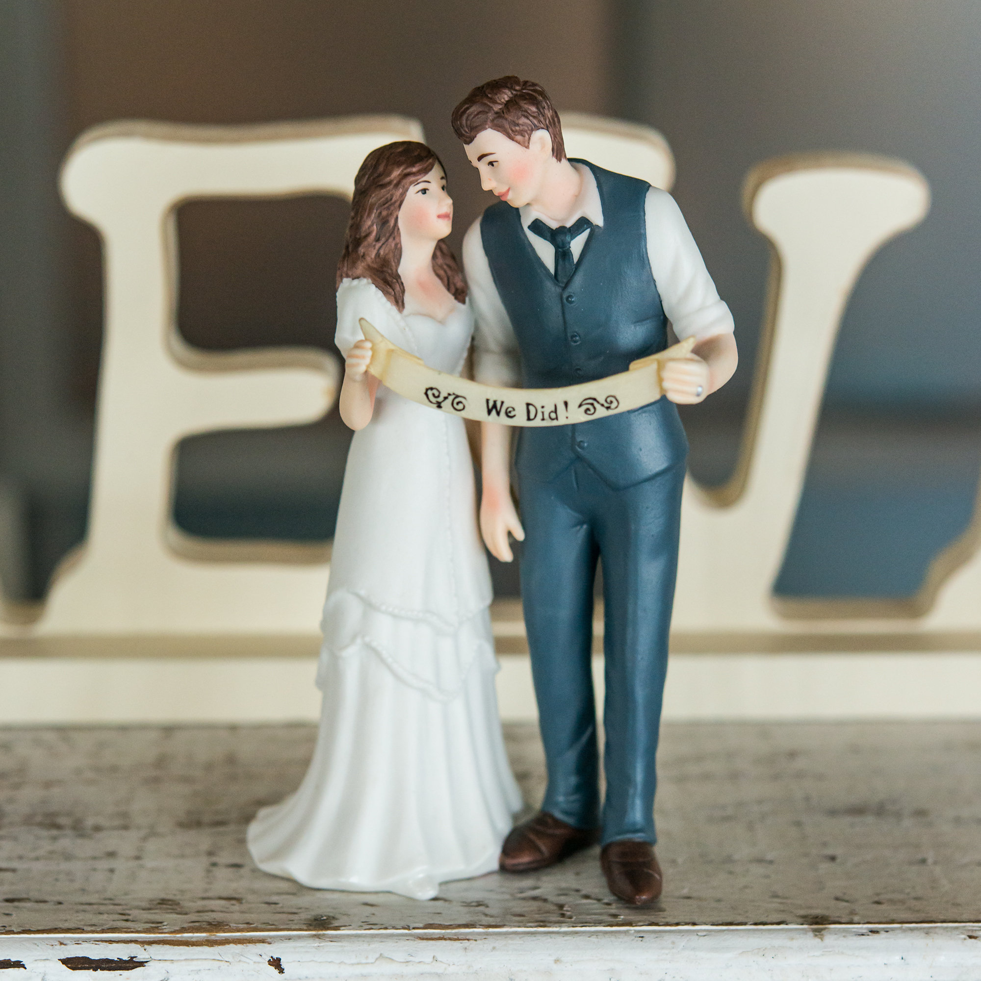Weddingstar Indie Style Couple Cake Topper Wayfair
