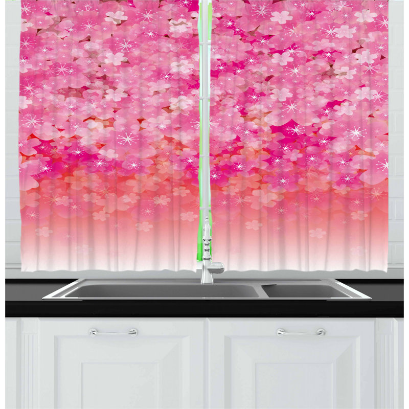 East Urban Home Kitchen Curtains Kitchen Curtain Wayfair