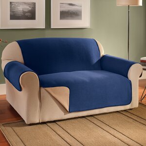 Waterproof Reversible Fleece Furniture Protector Box Cushion Sofa Slipcover
