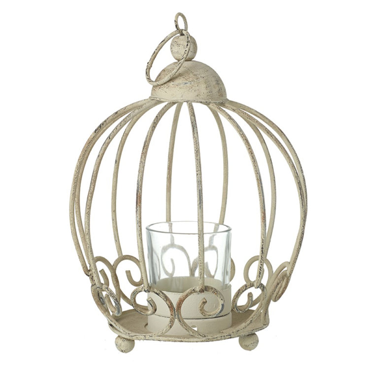 Lily Manor 18cm Metal Tabletop Tealight Holder 