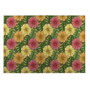 Ron Hibiscus Indoor/Outdoor Doormat